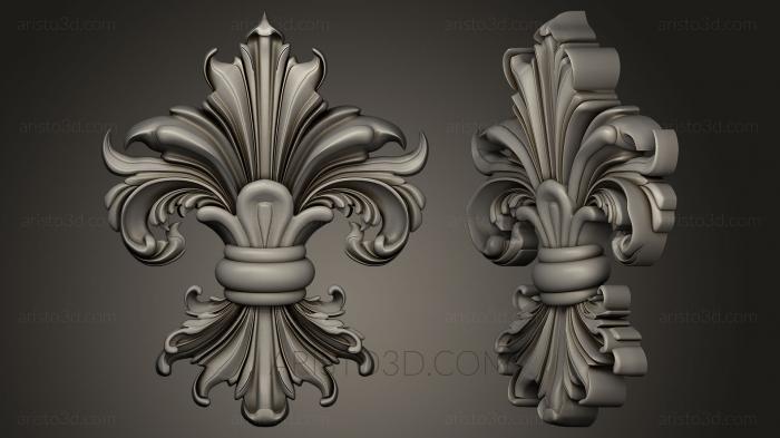 Carved Decors (CARVD_0011) 3D model for CNC machine
